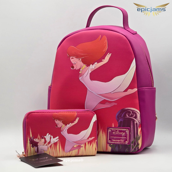 Loungefly Disney A Goofy Movie Max & Roxanne Dream Mini Backpack & Wallet Set - Picture 1 of 7